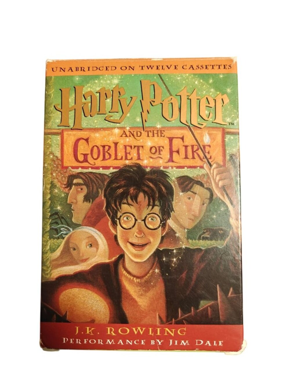 Harry Potter And The Goblet Of Fire J.K. Rowling 2000 Unabridged Cassette Tapes